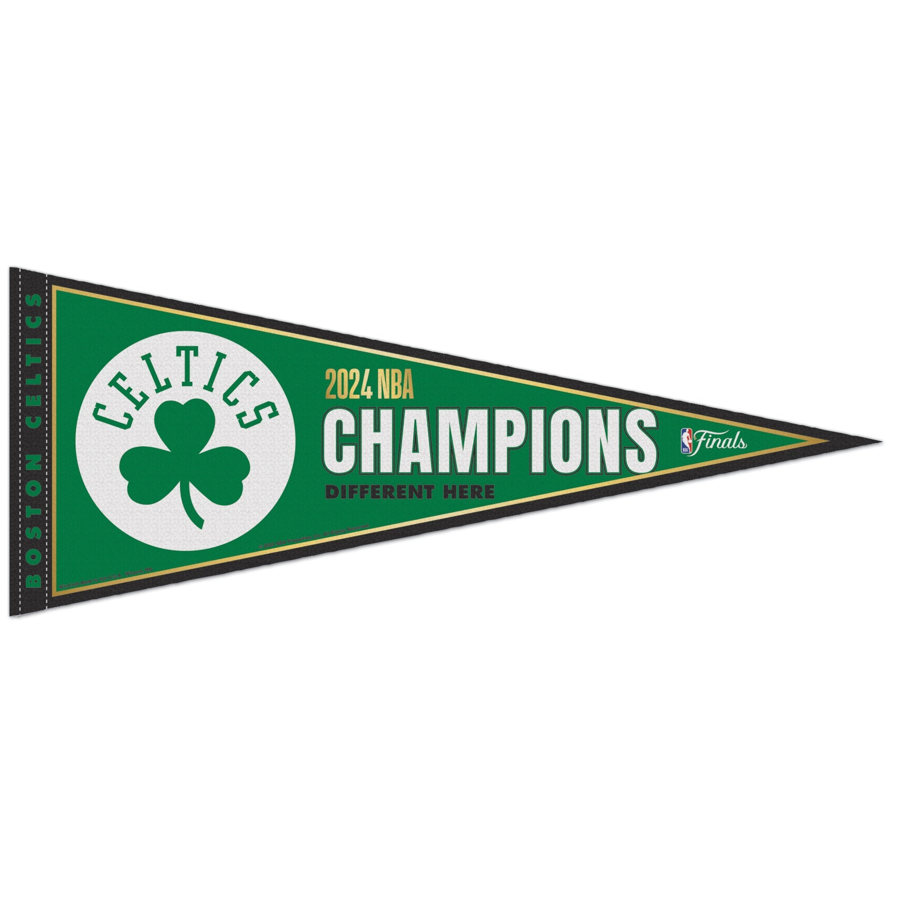 Boston Celtics 2024 NBA Champions 12" x 30" Classic Pennant 1