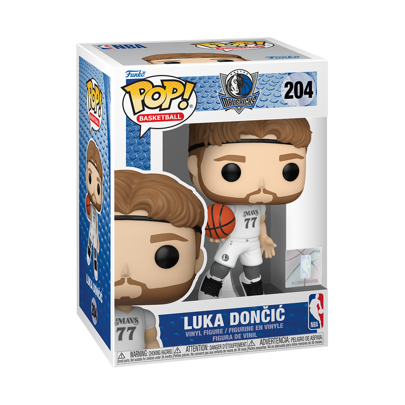 Funko POP! NBA: Mavericks - Luka Dončić (2024 City Edition Uniform) Vinyl Figure 1