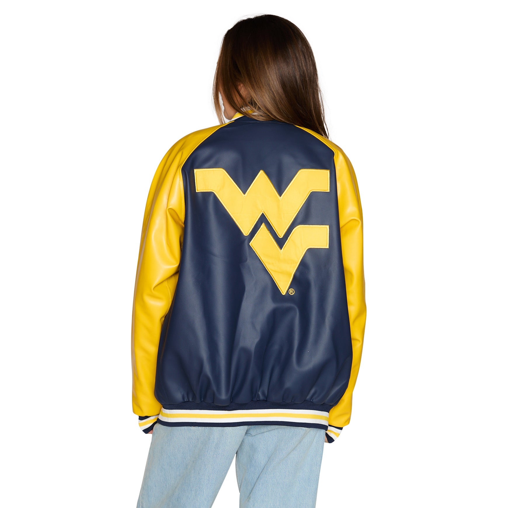 West Virginia Mountaineers Varsity Letterman Jacket | lojobands