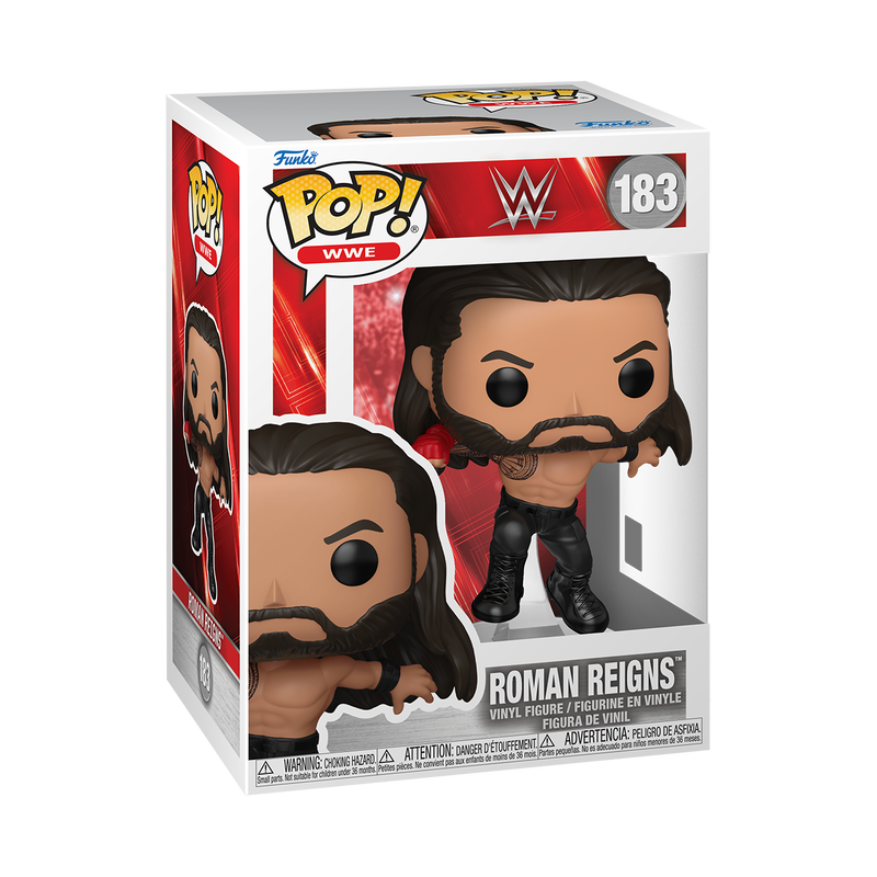 Funko POP! WWE: Roman Reigns (Superman Punch) Vinyl Figure 1
