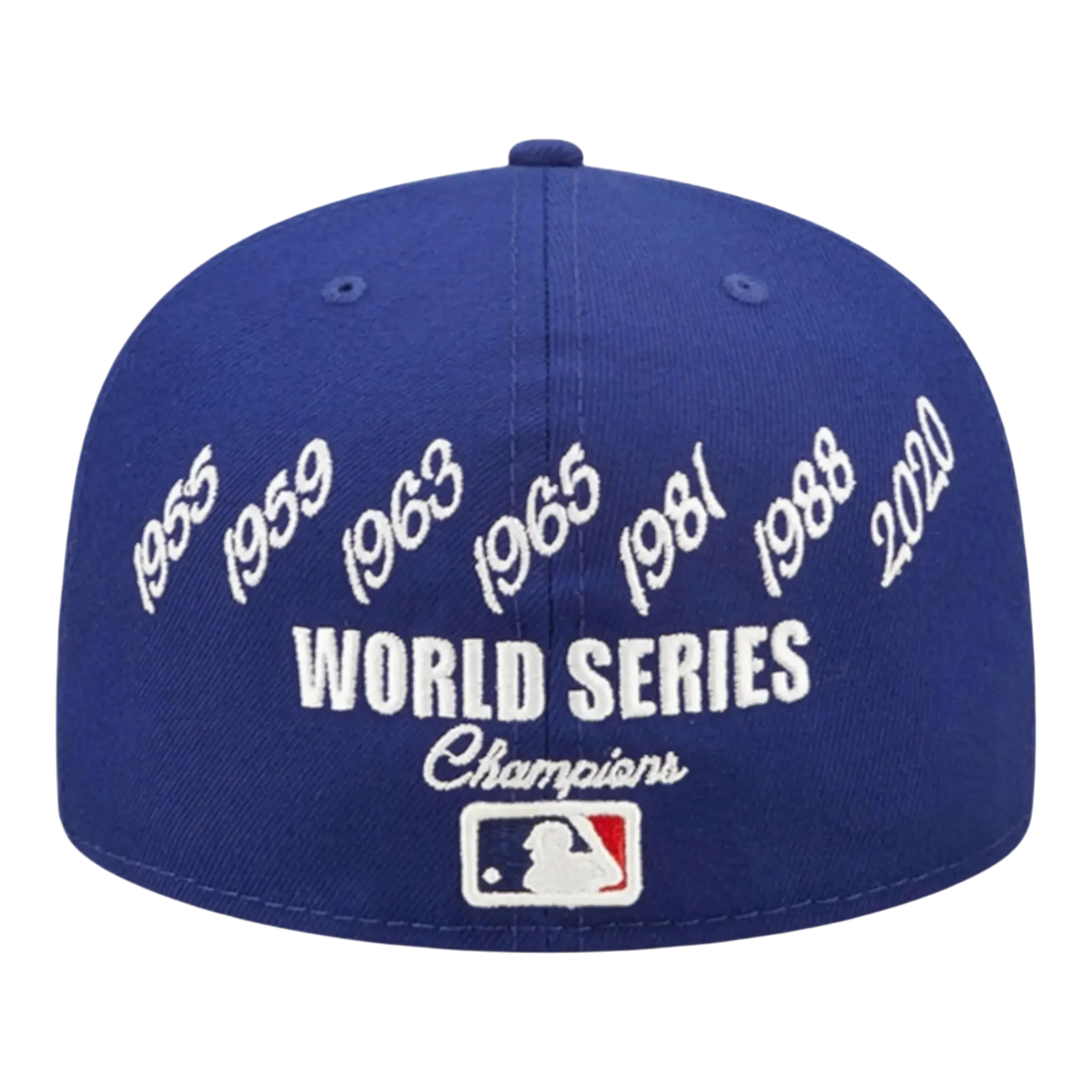 New Era Los Angeles Dodgers Crown Champs WS Fitted Hat Blue Men Fitted Hat 2