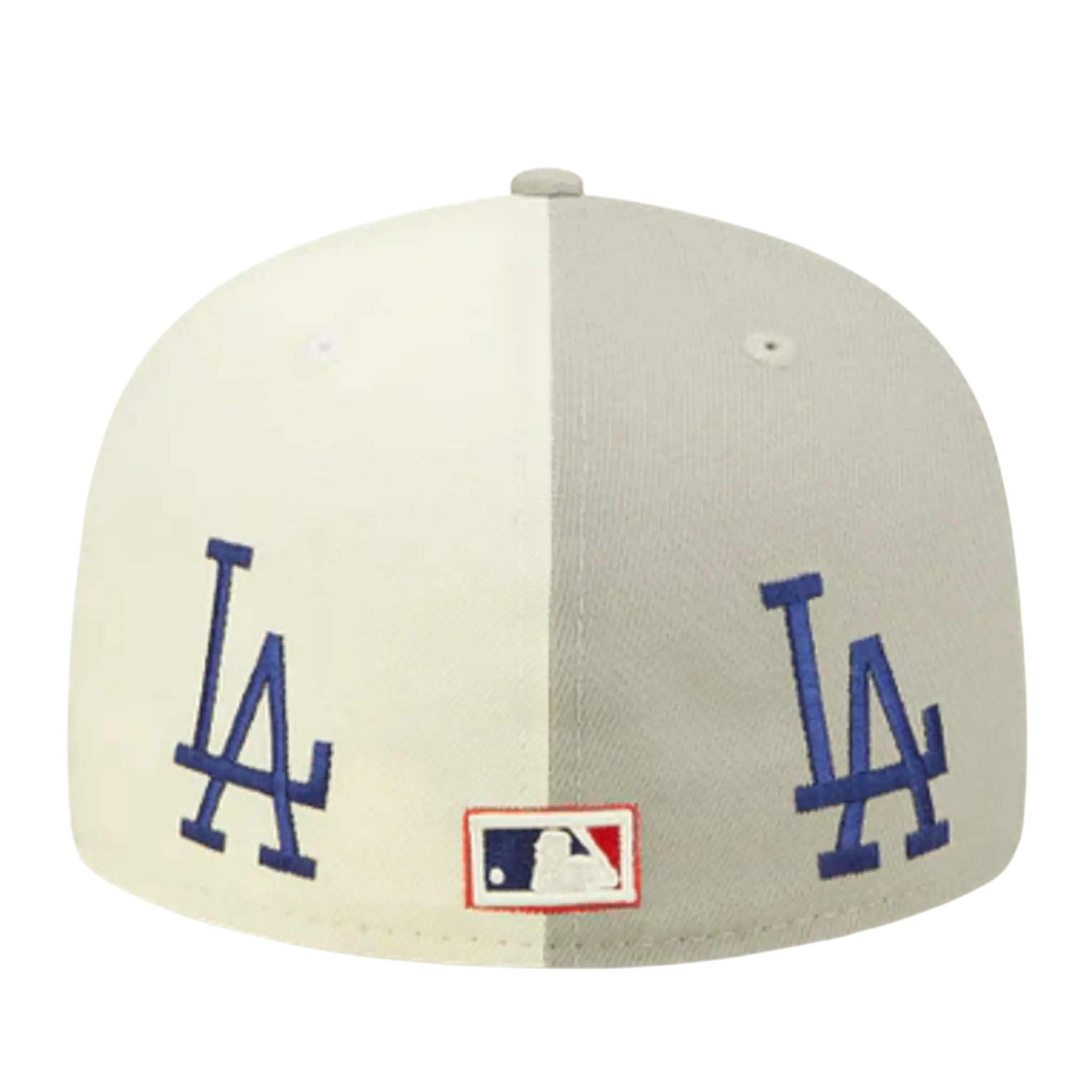 New Era 59Fifty MLB Los Angeles Dodgers Logo Pinwheel Fitted Hat Multi/Grey 2