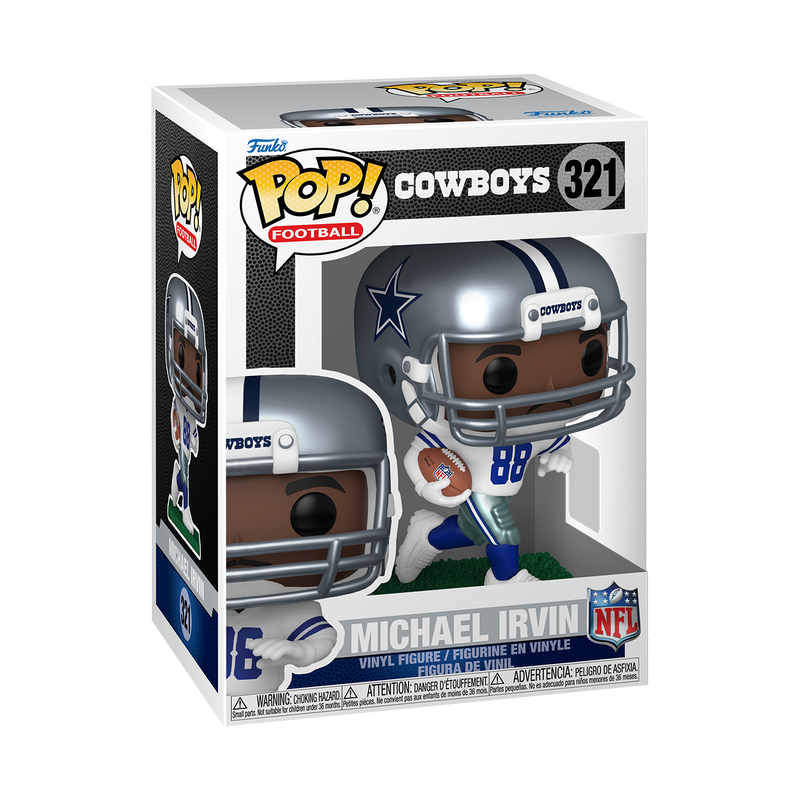 Funko POP! Football:  NFL Dallas Cowboys - Michael Irvin Vinyl Figure 1