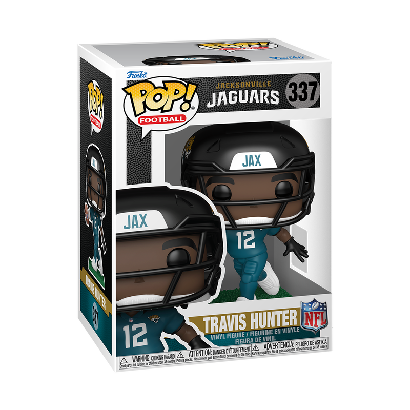 Funko POP! NFL: Jacksonville Jaguars - Travis Hunter Vinyl Figure 1