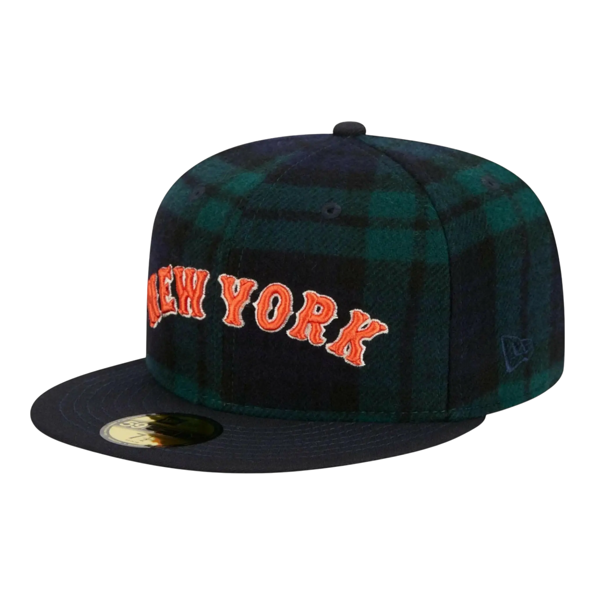 New Era New York Mets Plaid 59Fifty Fitted Hat Multi 1