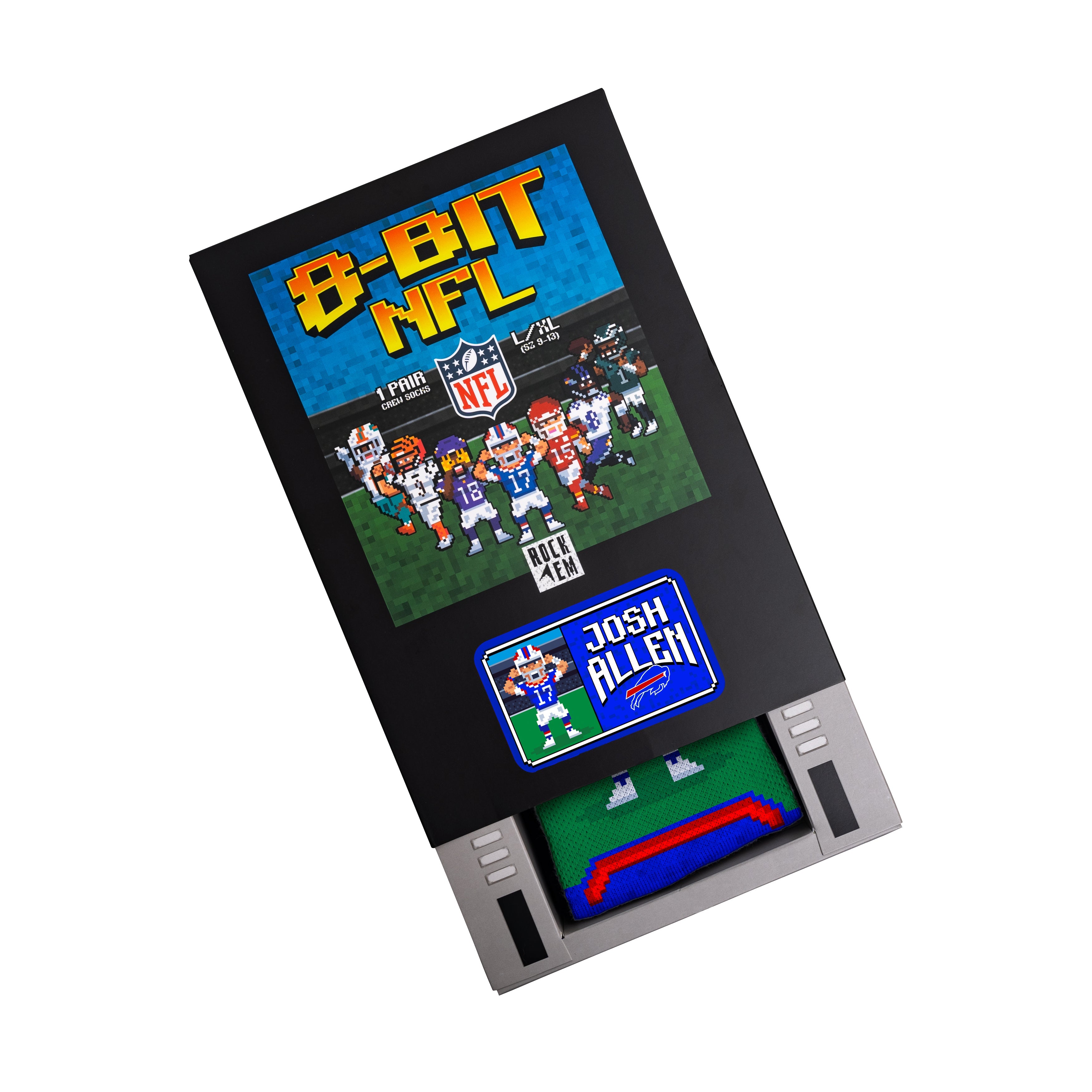 Josh Allen - Buffalo Bills  - 8-Bit (Box Set) | Rock 'Em Socks 3