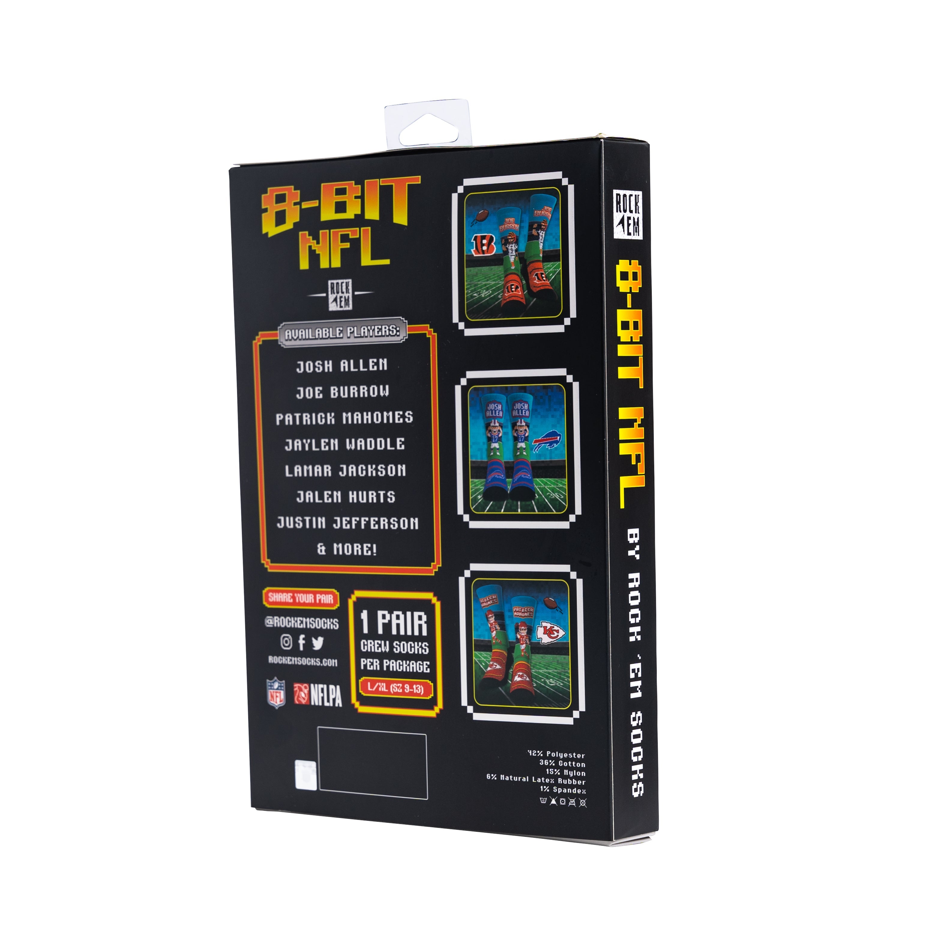Patrick Mahomes - Kansas City Chiefs - 8-Bit (Box Set) | Rock 'Em Socks 4