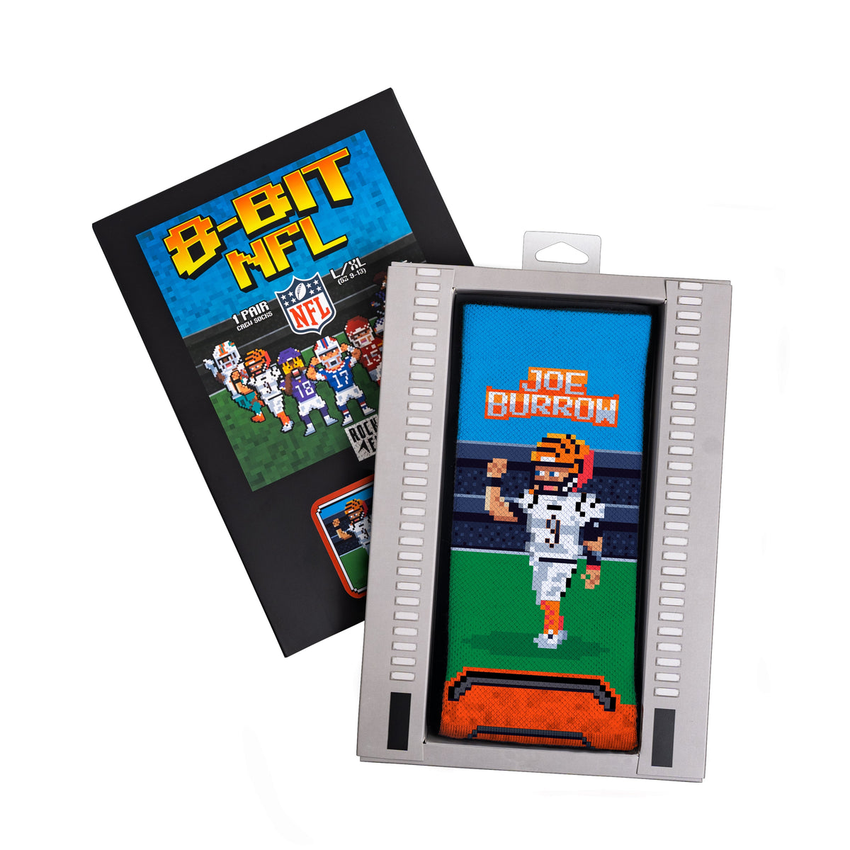 Joe Burrow - Cincinnati Bengals  - 8-Bit (Box Set) | Rock 'Em Socks 2