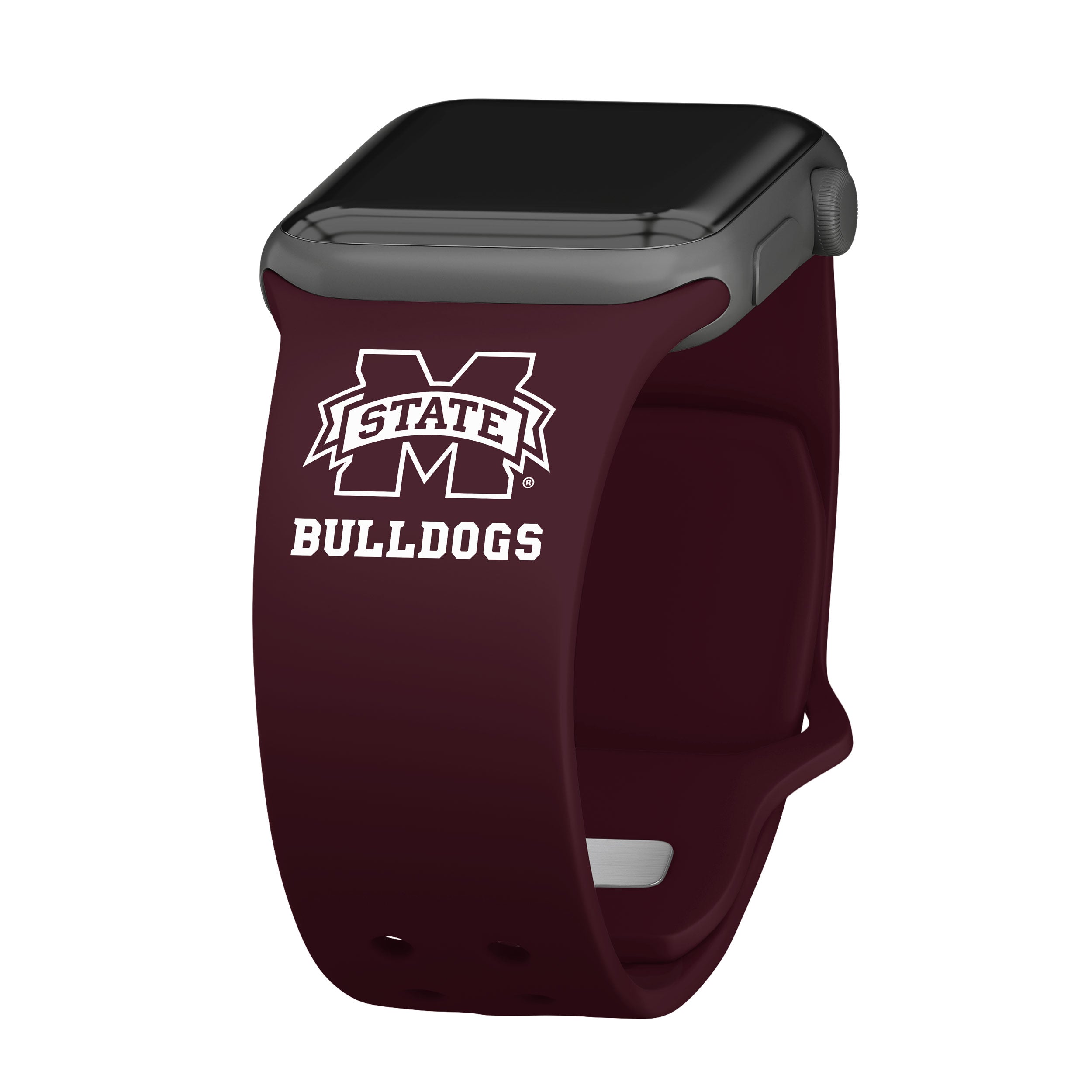 Mississippi State Bulldogs HD Apple Watch Band 13