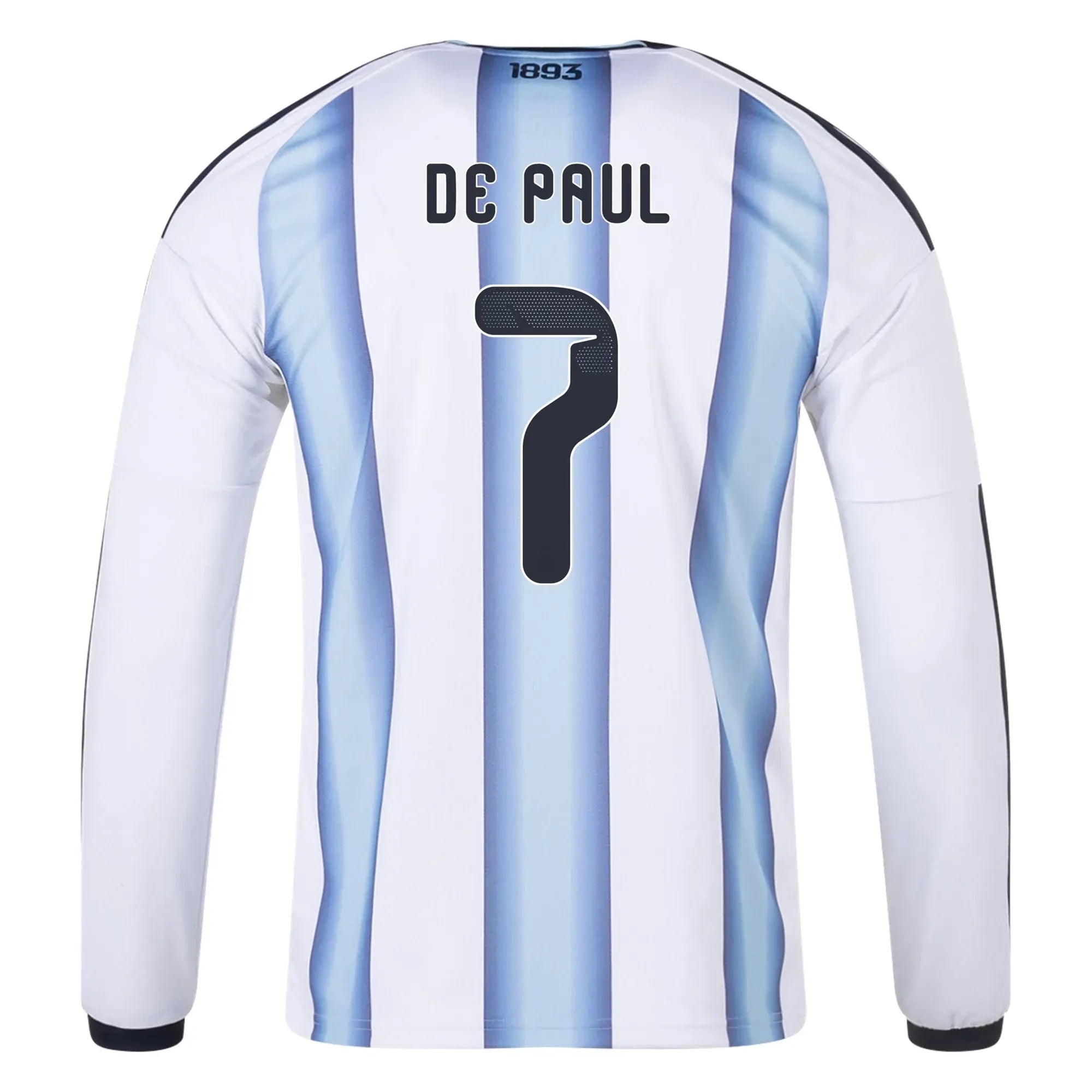 adidas 2026 Argentina Men's Authentic Home Long-Sleeve Soccer Jersey 14