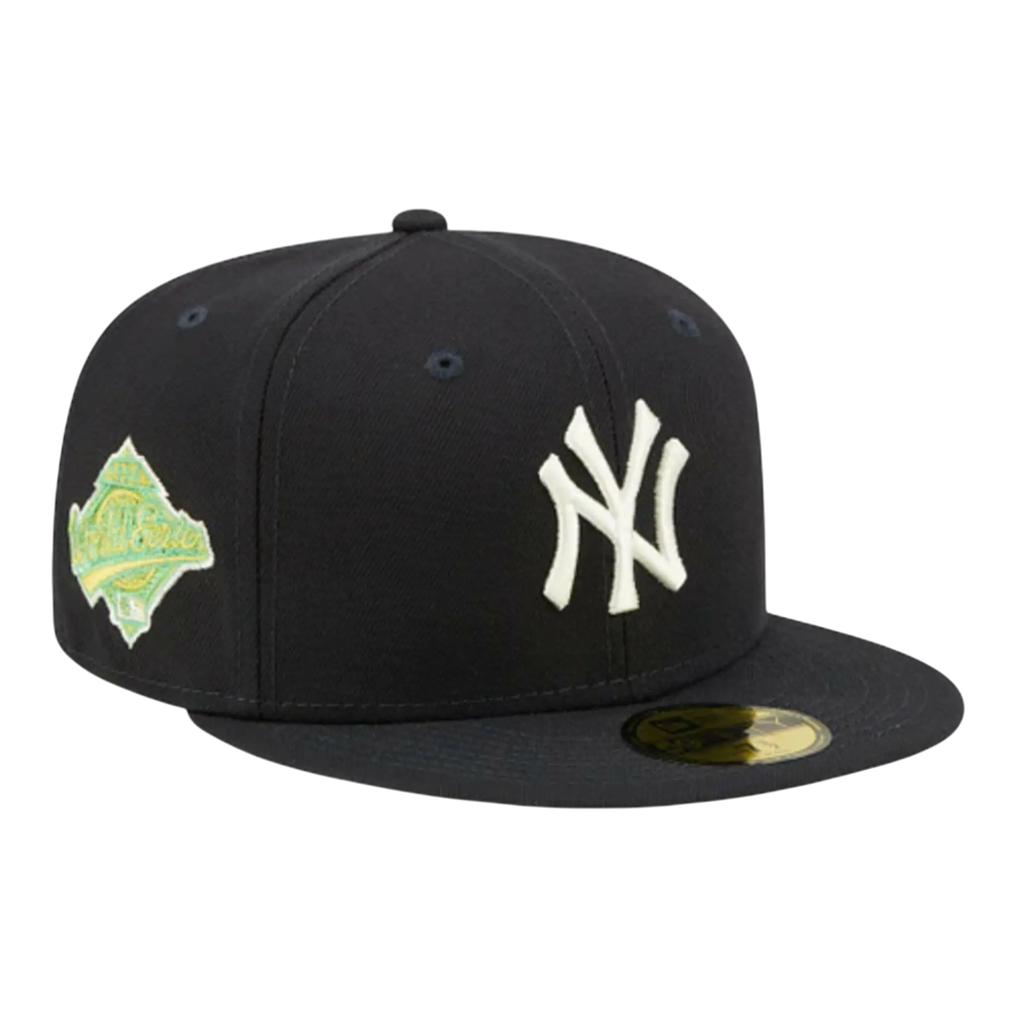 New Era 59Fifty New York Yankees Citrus Pop Fitted Hat Navy/Yellow 1