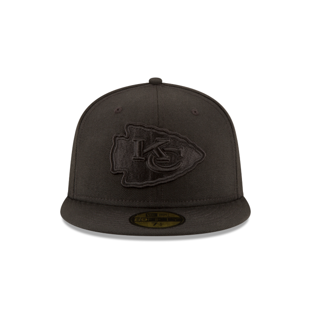 Kansas City Chiefs - 59Fifty Black on Black Hat, New Era 2