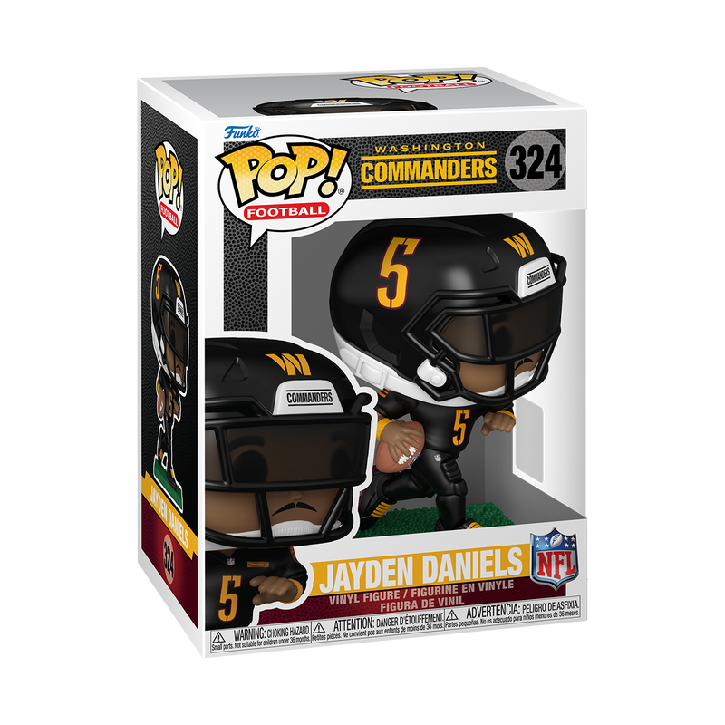 Funko POP! NFL: Washington Commanders - Jayden Daniels Vinyl Figure 1
