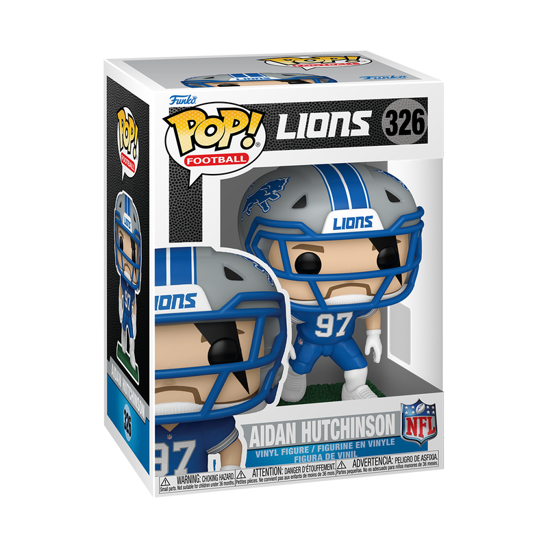 Funko POP! NFL: Detroit Lions - Aiden Hutchinson Vinyl Figure 1