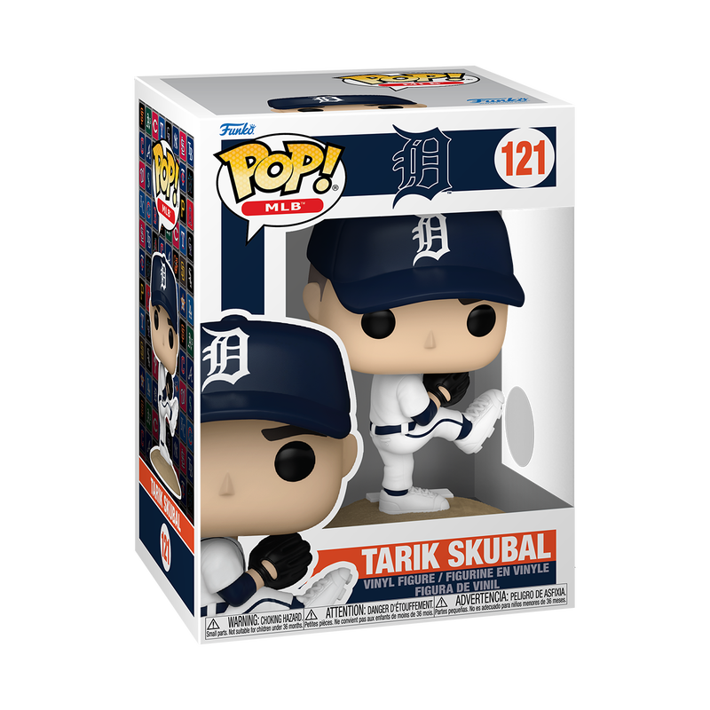 Funko POP! MLB Detroit Tigers - Tarik Skubal Vinyl Figure 1