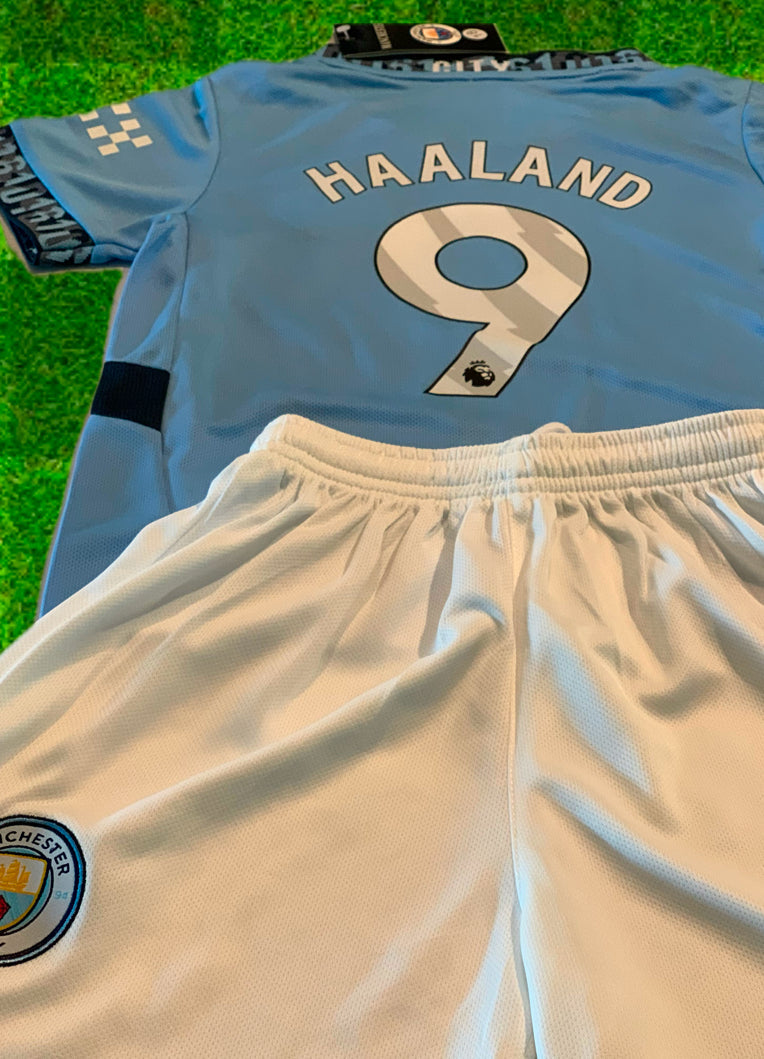 Erling Haaland Kids Soccer Jersey Manchester City Youth Toddler 5