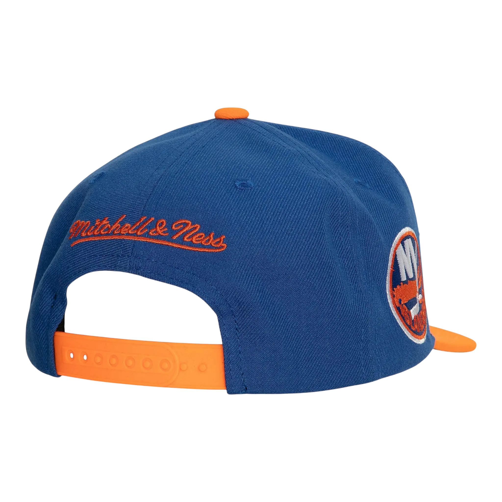 Mitchell & Ness NHL New York Islanders Vintage Script Men Snapback Hat Blue