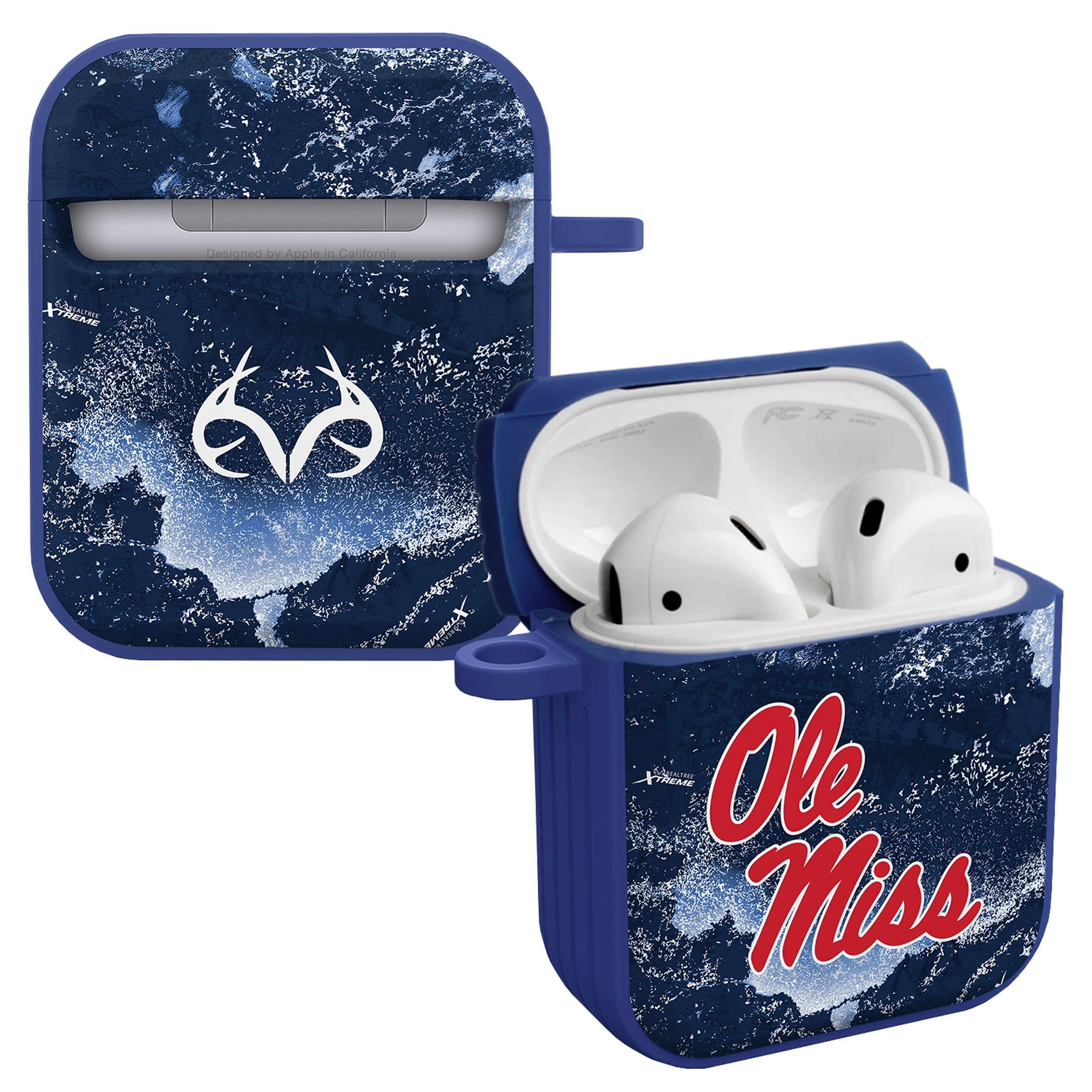 Mississippi Ole Miss Realtree HDX Apple AirPods Gen 1 & 2 Case Cover | Affinity Bands