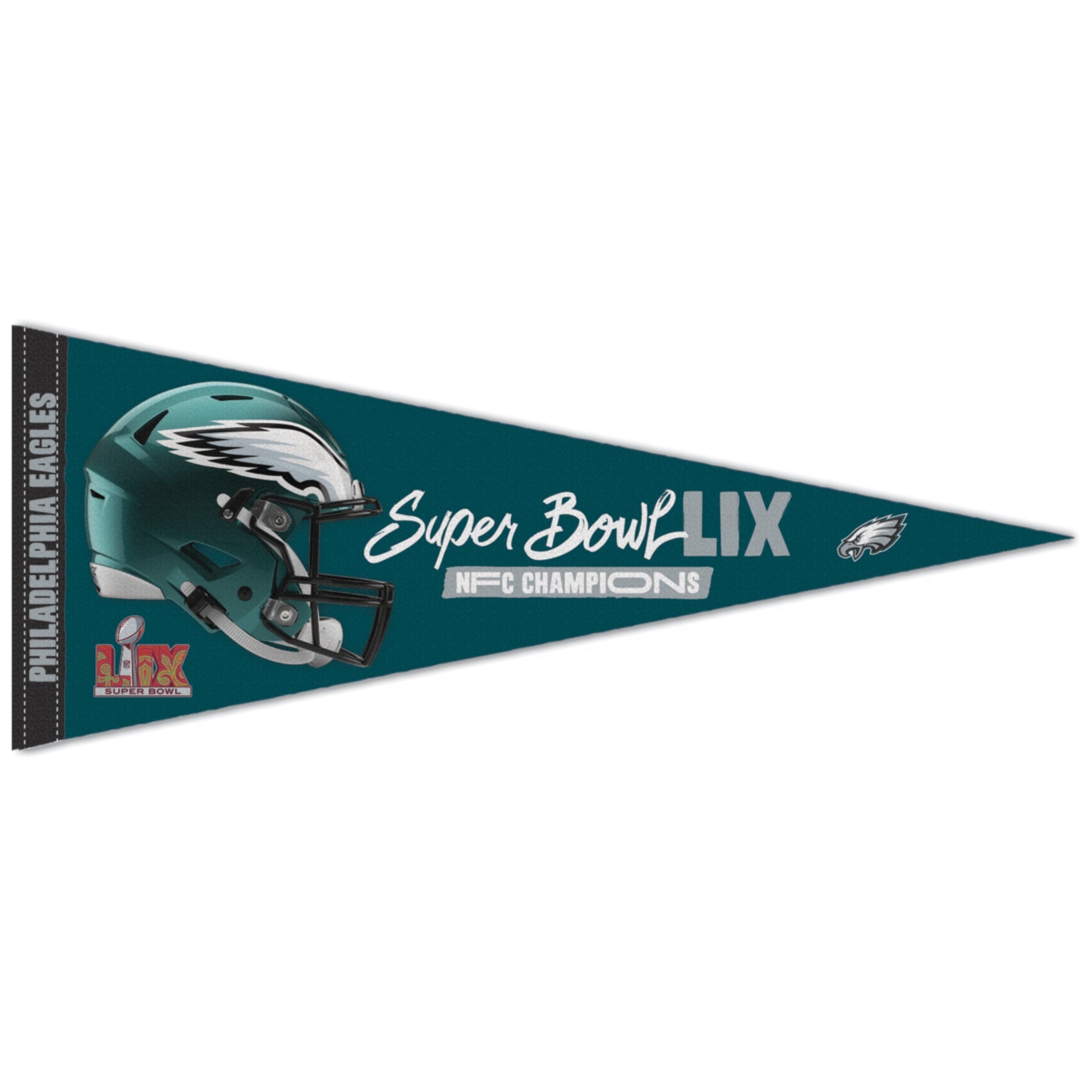 Philadelphia Eagles Super Bowl LIX NFC Champions Premium Pennant 1