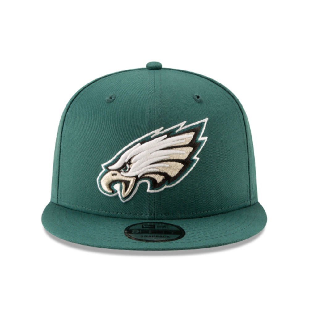Philadelphia Eagles - Midnight Green Basic 9Fifty Adjustable Snapback Hat, New Era 2