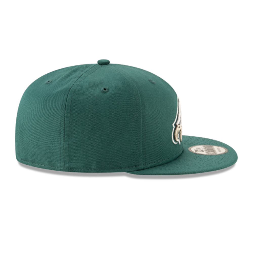 Philadelphia Eagles - Midnight Green Basic 9Fifty Adjustable Snapback Hat, New Era 6