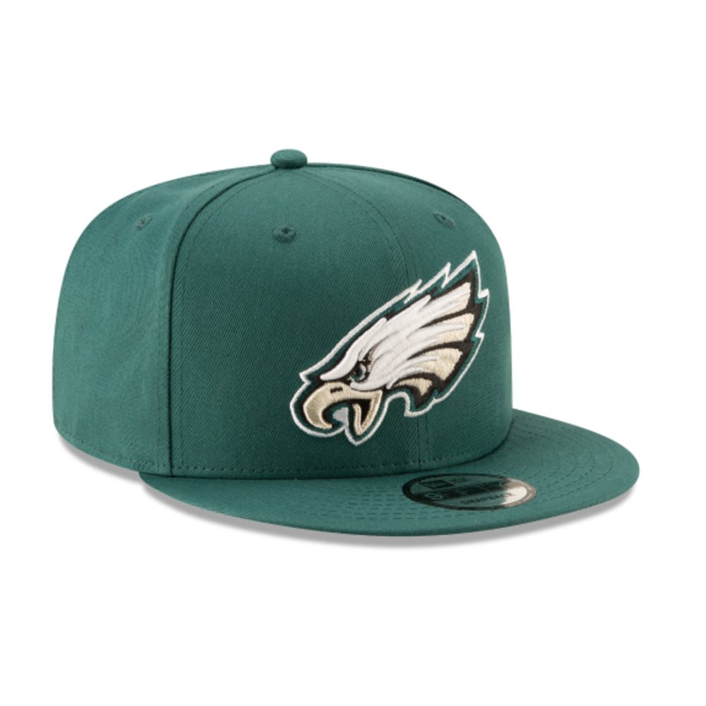 Philadelphia Eagles - Midnight Green Basic 9Fifty Adjustable Snapback Hat, New Era 4