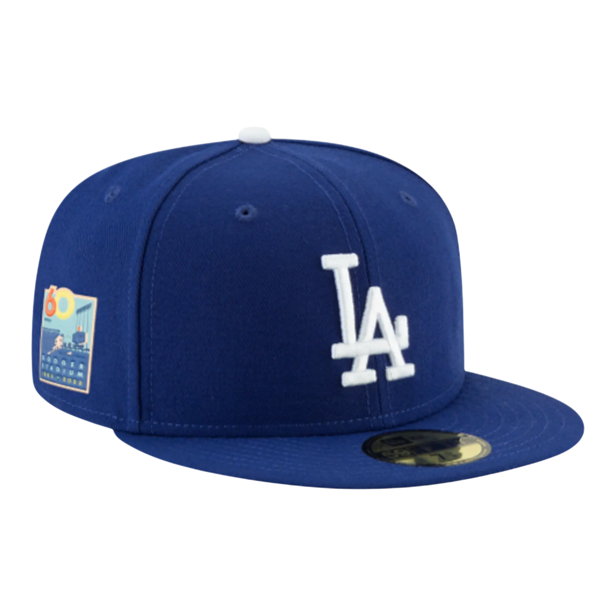 New Era 59Fifty Los Angeles Dodgers 60th Anniversary Authentic Collection Fitted Hat Royal 1