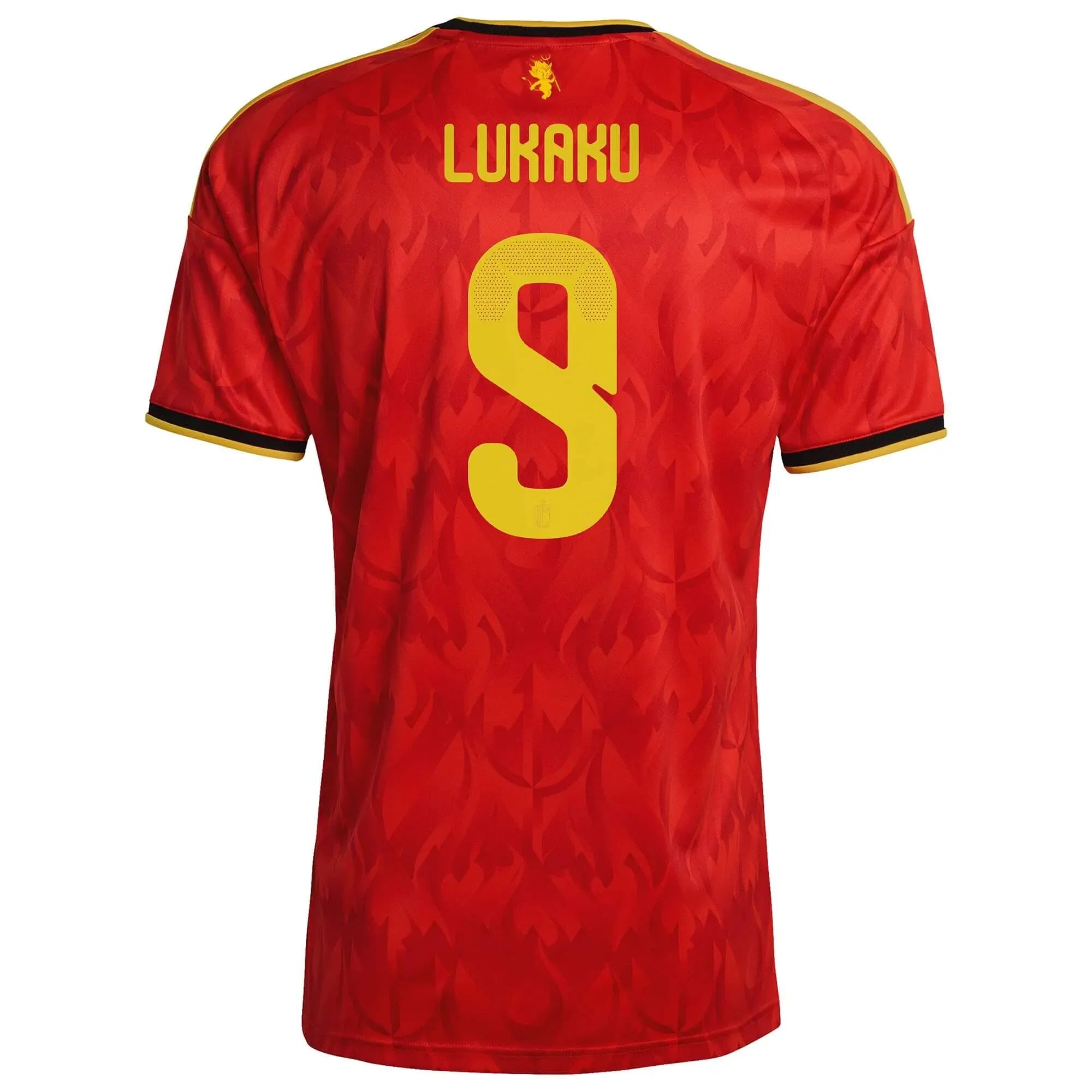 adidas 2026 Belgium Men's Stadium Home Soccer Jersey 9