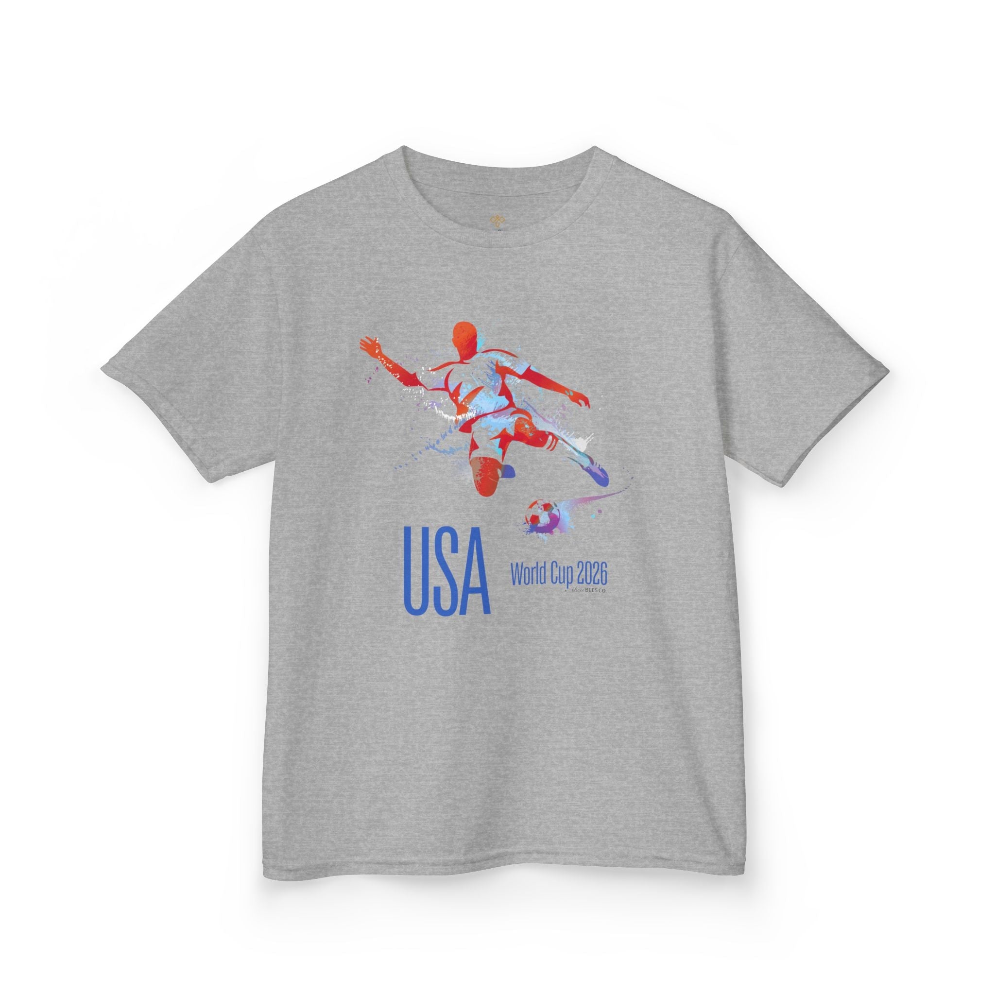 Kids Soccer USA World Cup 2026 Hive Tee 3