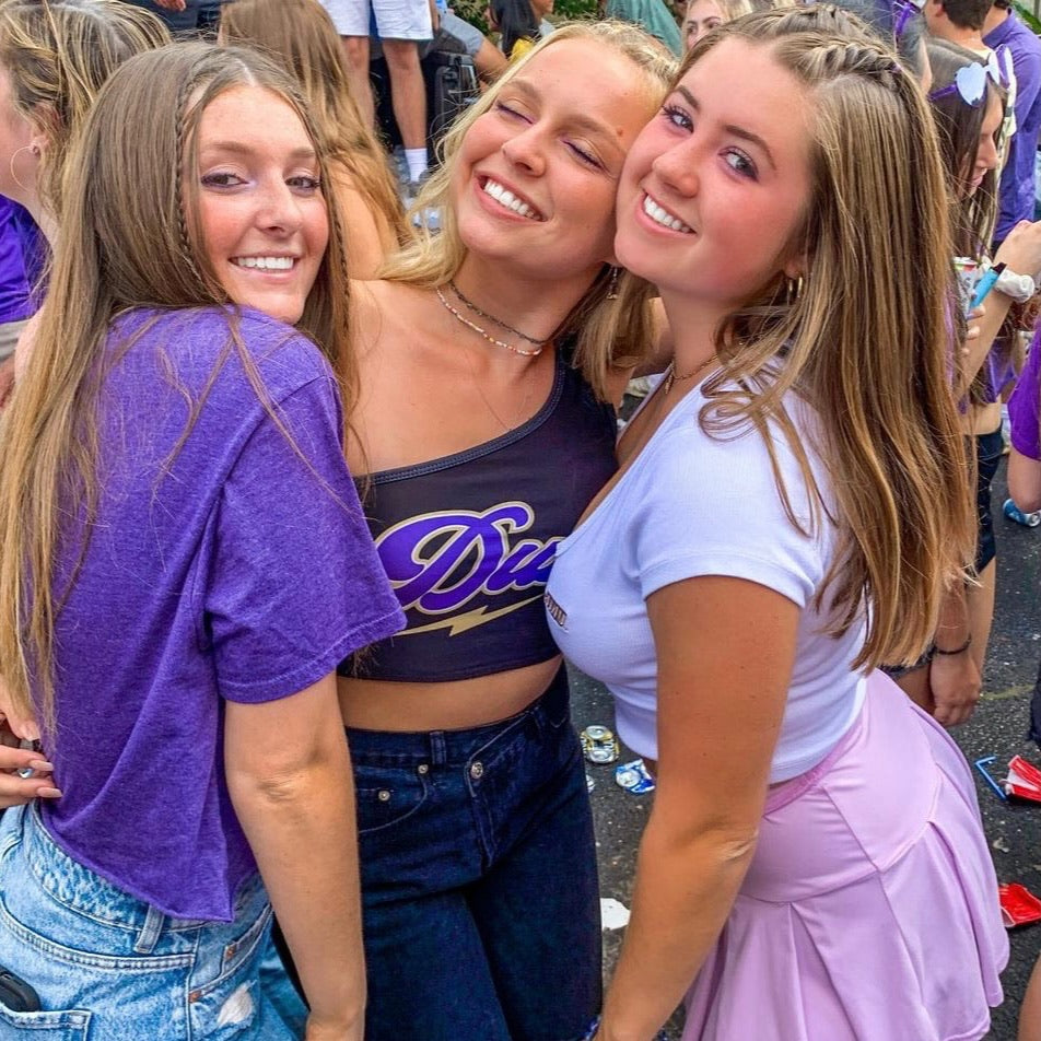 JMU Lightning One Shoulder Top 4