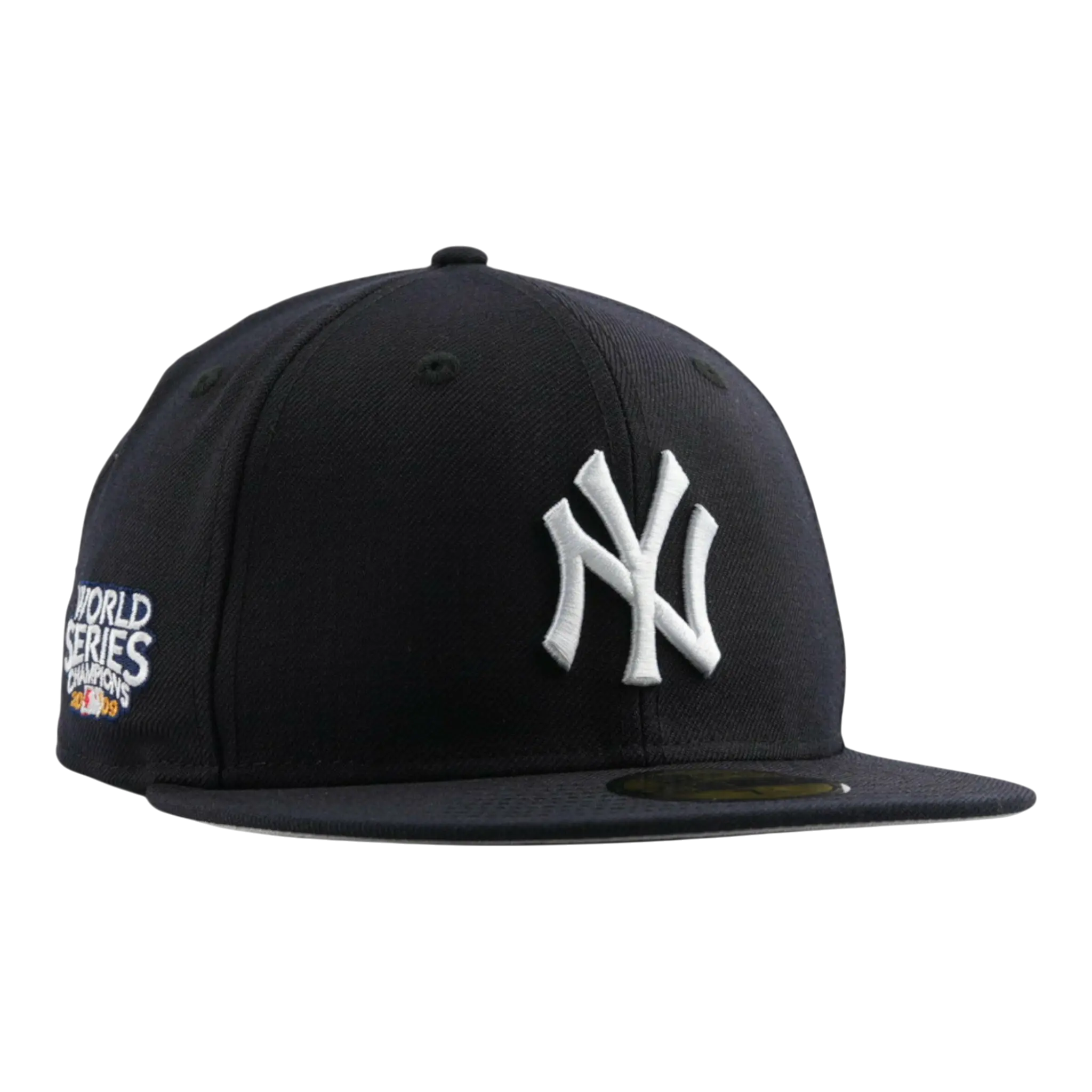 New Era New York Yankees 2009 World Series Champions Fitted Hat Navy Blue 1