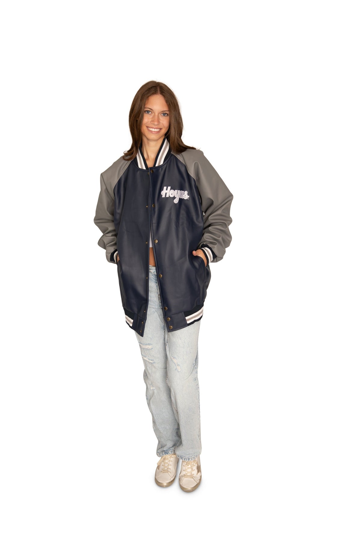 Georgetown Varsity Letterman Jacket | lojobands 4