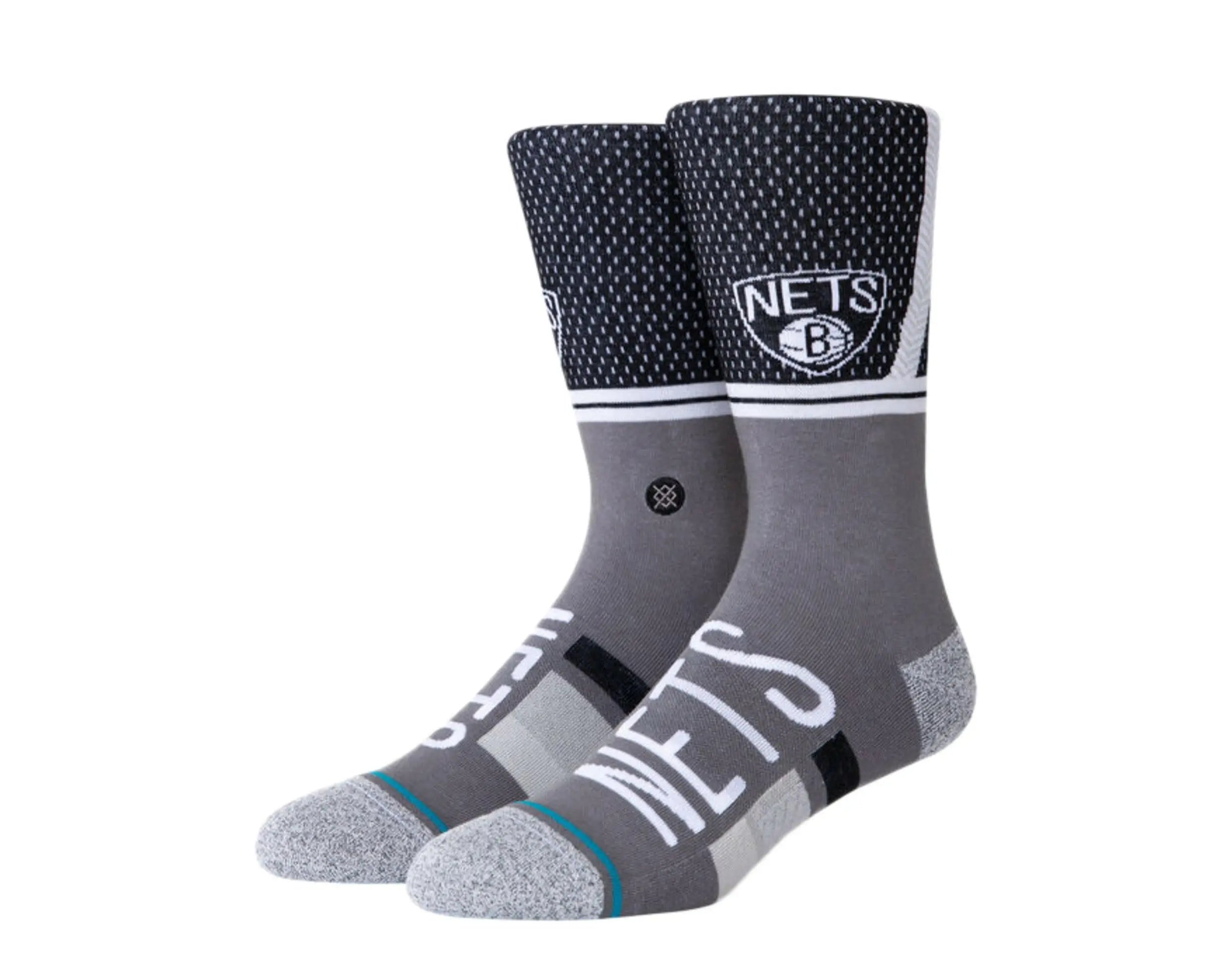 Stance Nets Shortcut 2 NBA Crew Socks Black 1