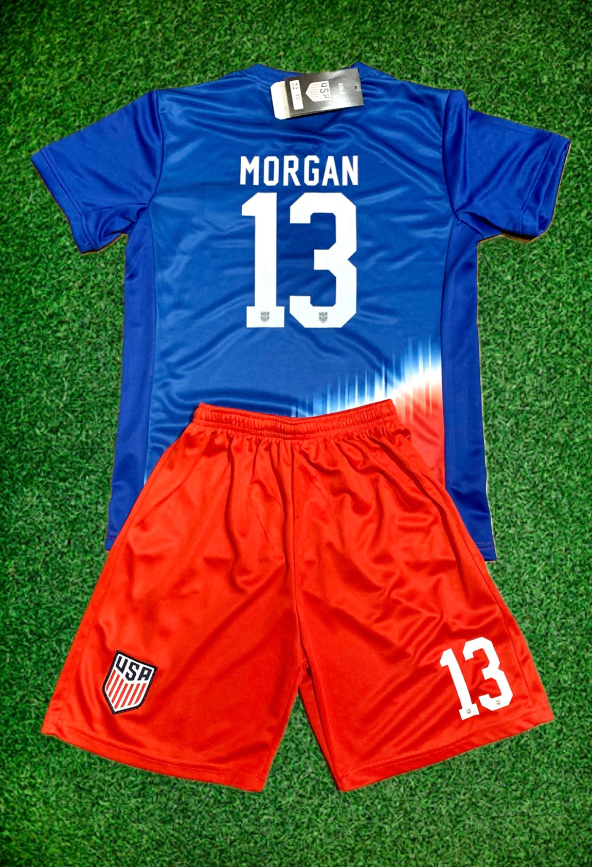 Alex Morgan Kids Soccer Jersey Set - Toddler & Youth Sizing 1