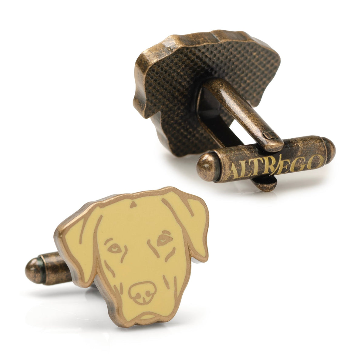 Yellow Labrador Cufflinks 3