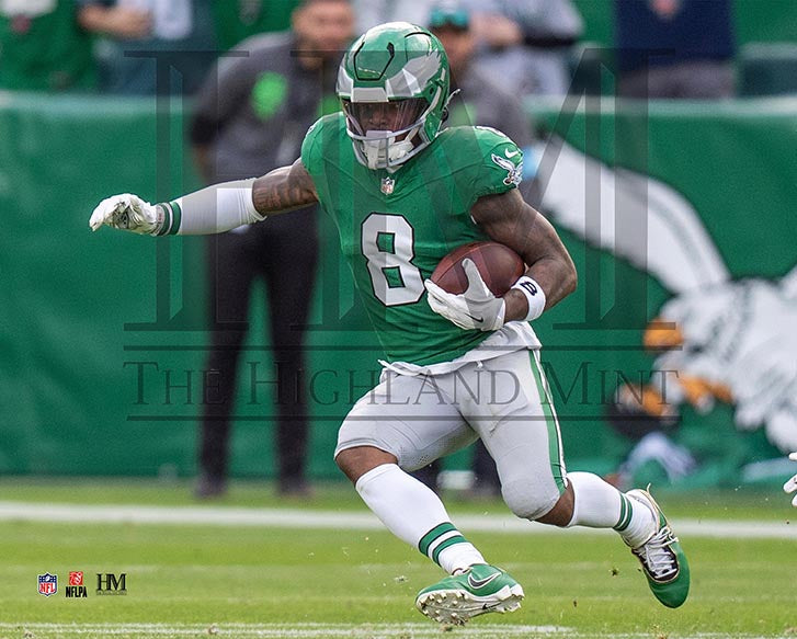 C. J. "Ceedy" Gardner-Johnson Philadelphia Eagles Kelly Green Action Photo 1