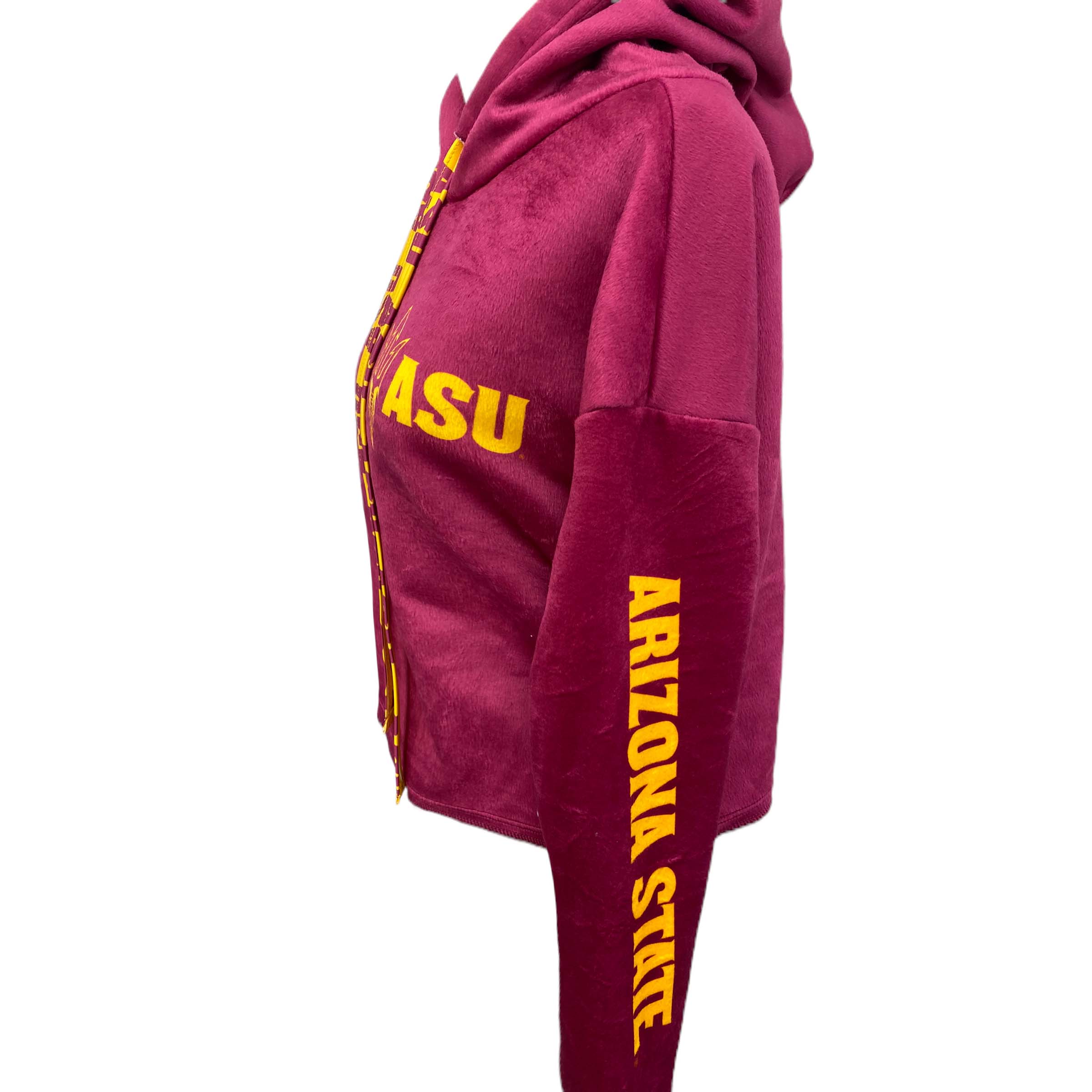 Arizona State ASU Varsity Furry Hoodie | lojobands