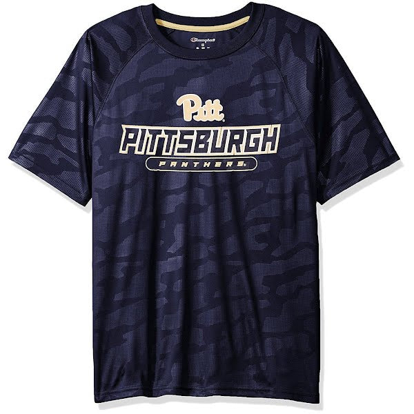 Champion NCAA Pittsburgh Panthers Mens Impact Embossed T-Shirt, Large 3