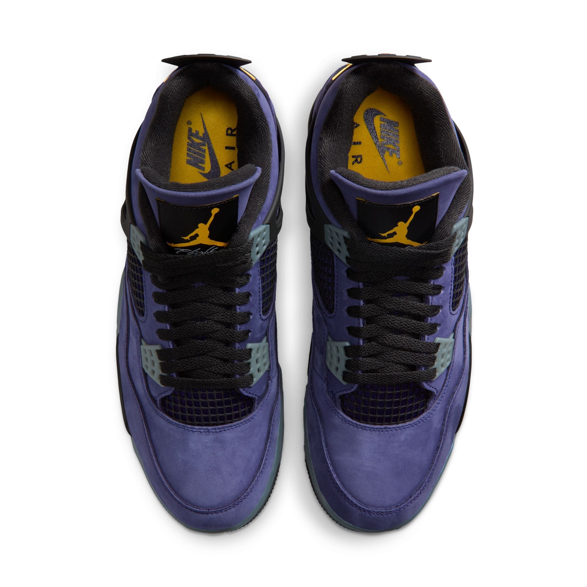 Air Jordan Mens 4 Retro - Lakers 6