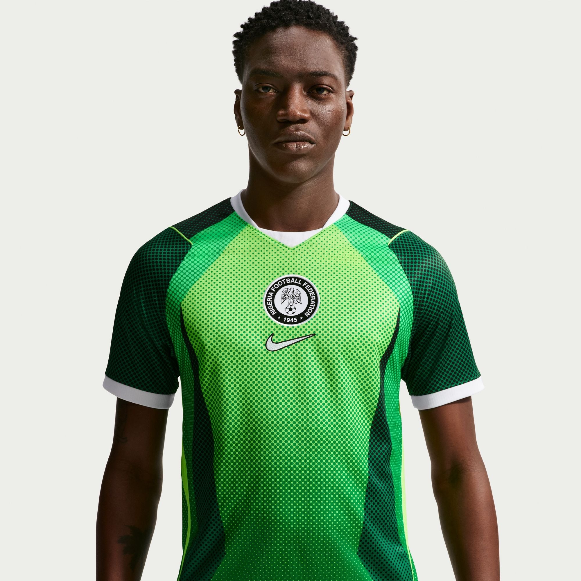 Nike Mens Nigeria 2026 Stadium Home Jersey - Pine Green 3