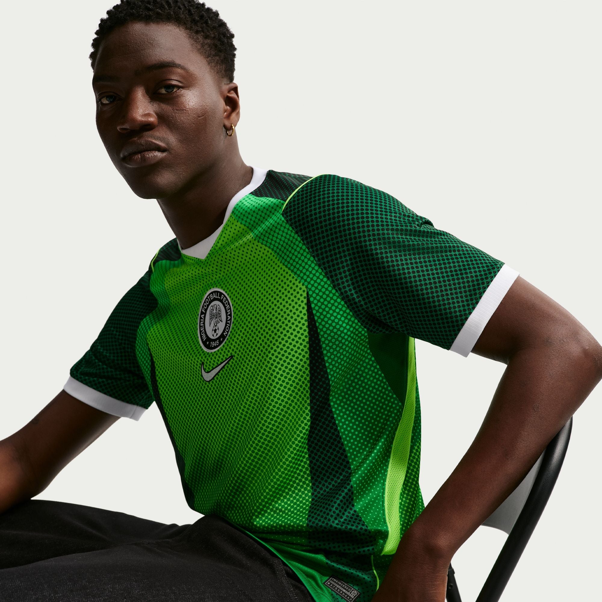 Nike Mens Nigeria 2026 Stadium Home Jersey - Pine Green 5