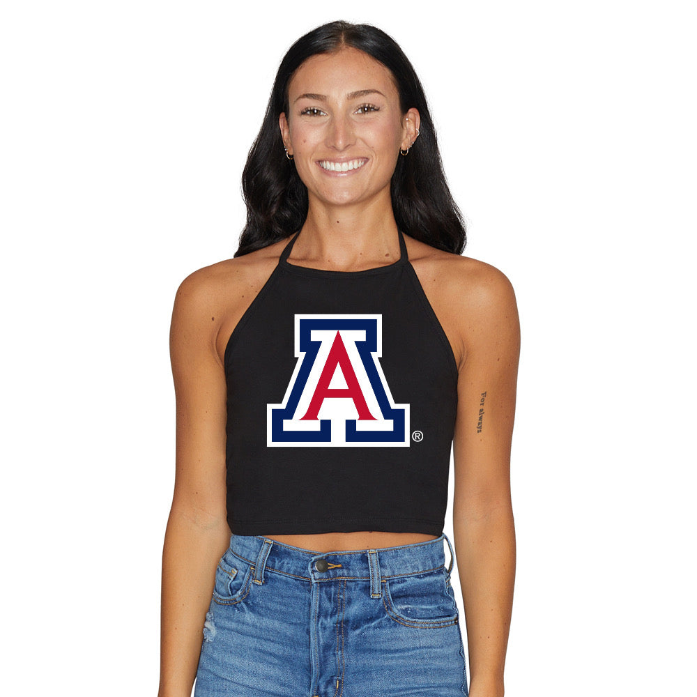 University of Arizona Black Halter Top | lojobands
