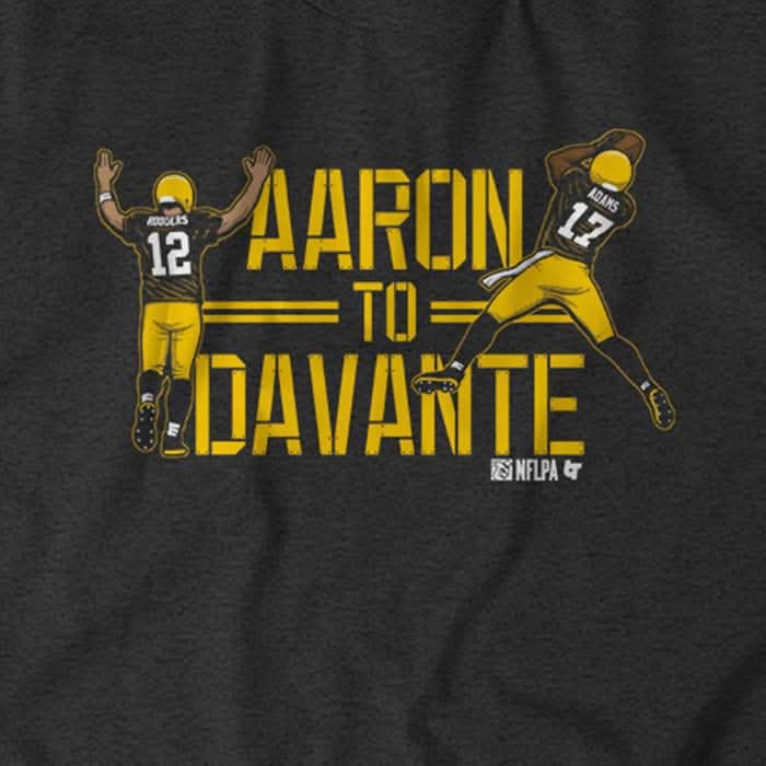 Aaron Rodgers to Davante Adams 4