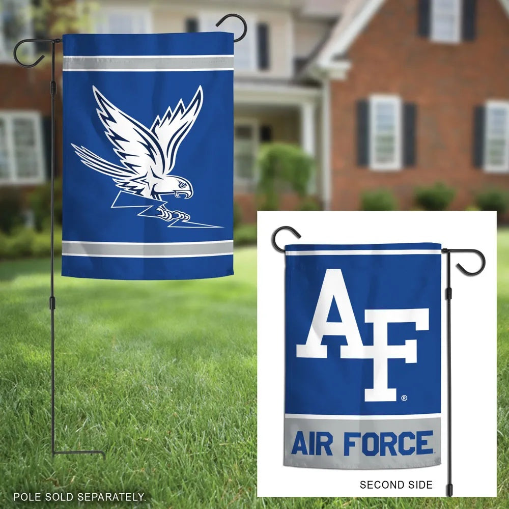 Air Force Academy Garden Flag 2 Sided Double Logo
