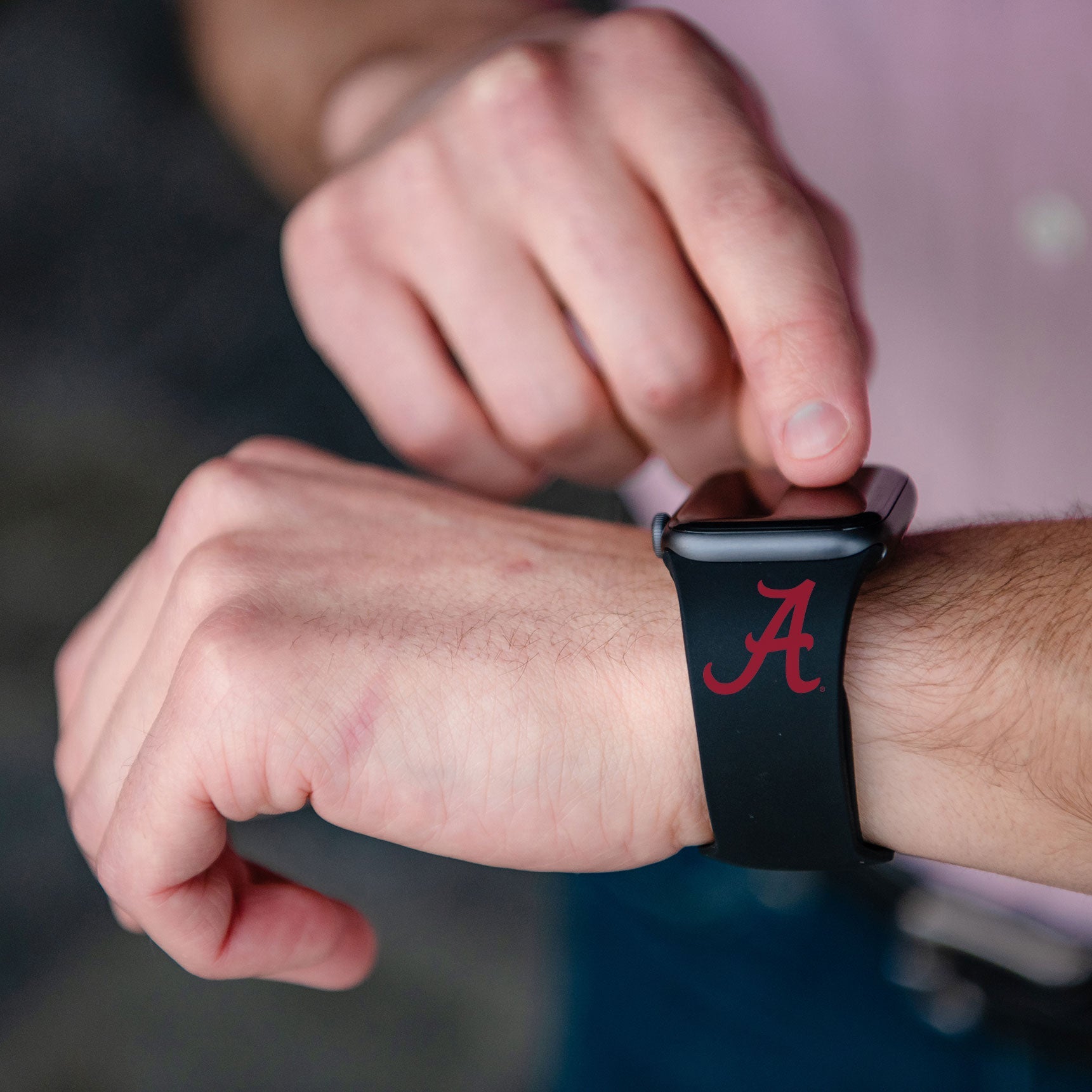 Alabama Crimson Tide Apple Watch Band 12