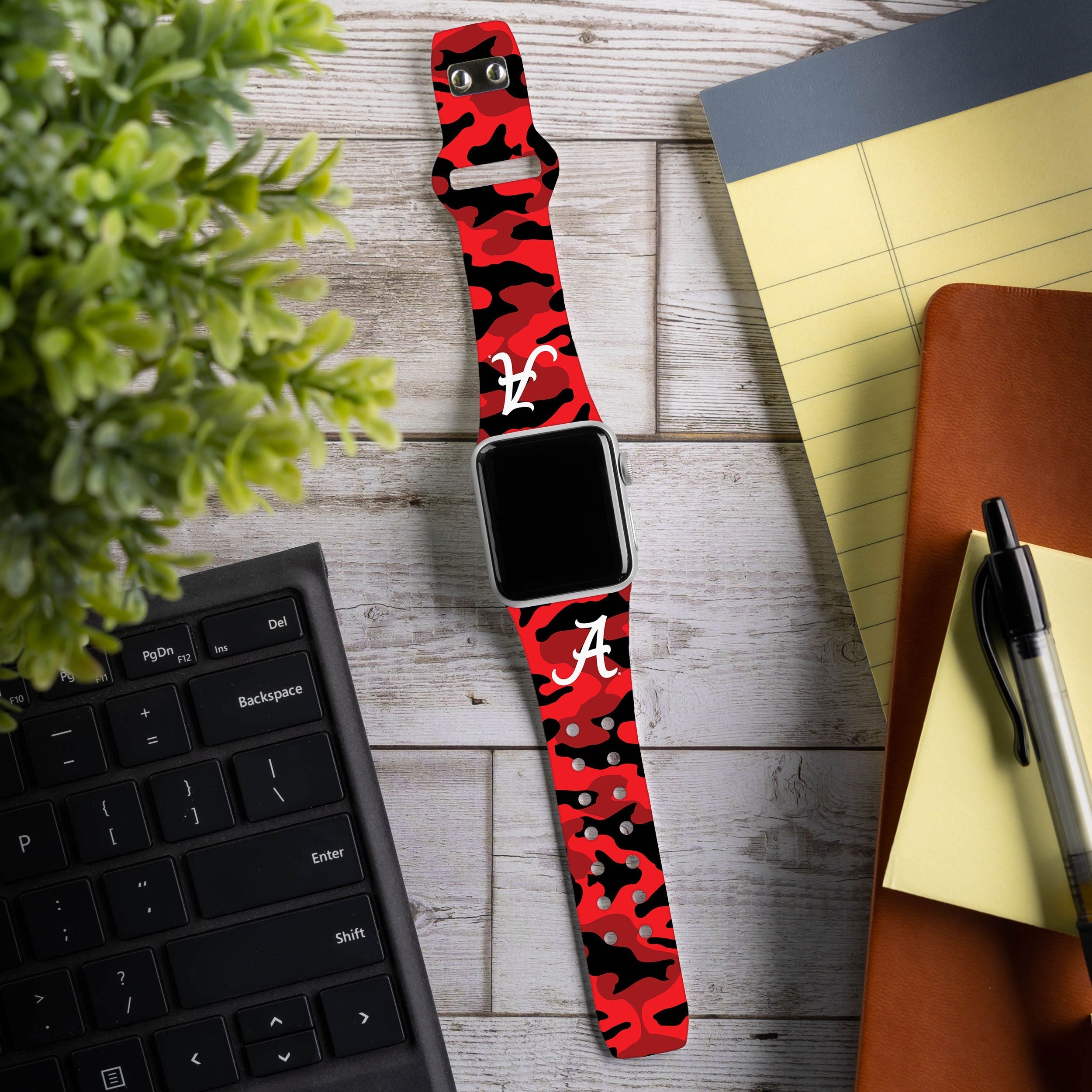 Alabama Crimson Tide HD Apple Watch Band 27