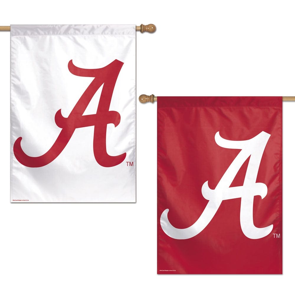 Alabama Crimson Tide 2 Sided Banner A Logo