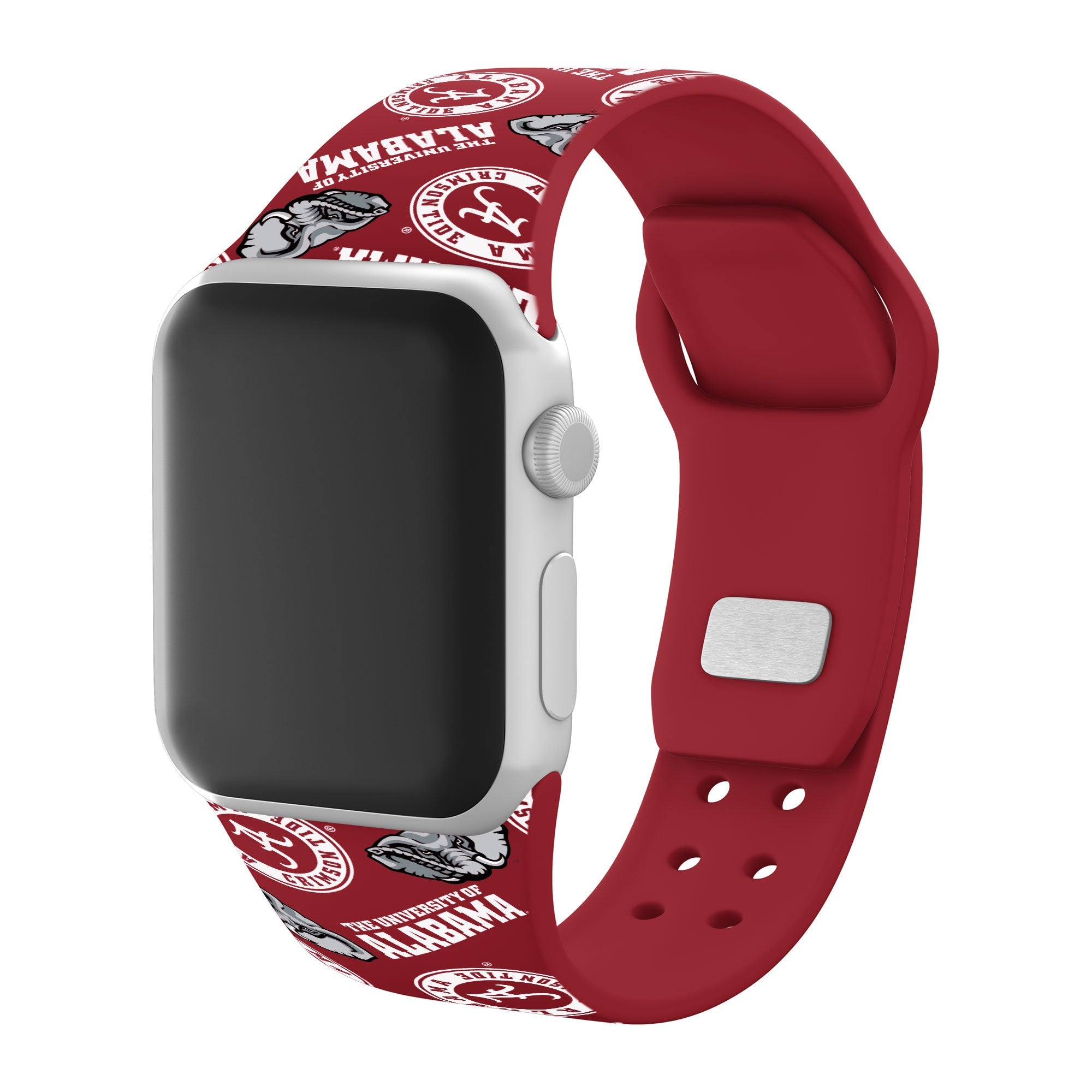 Alabama Crimson Tide HD Apple Watch Band 16