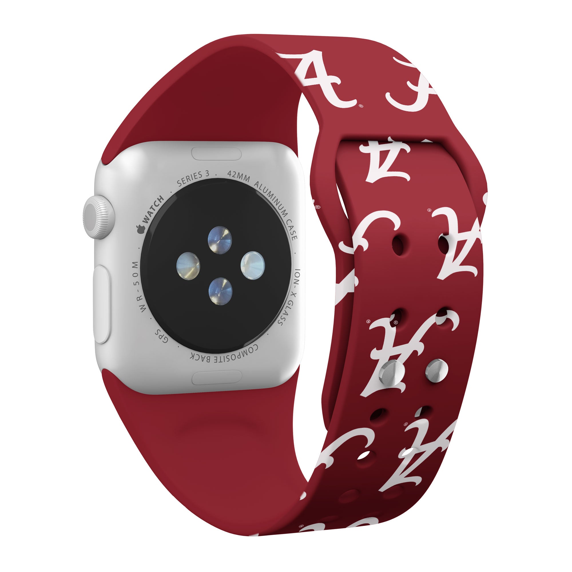 Alabama Crimson Tide HD Apple Watch Band 11
