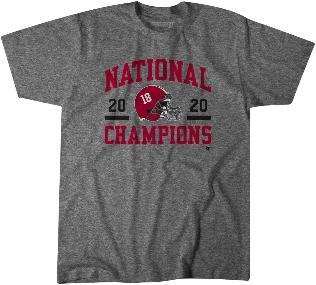 Alabama Football: Alabama Champs Helmet 1